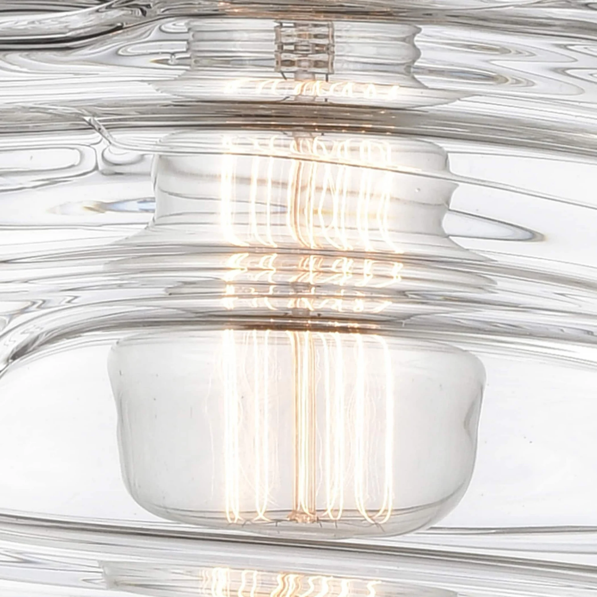 Innovations Lighting - Athens Deco Swirl - 3 Light Flush Mount In Industrial