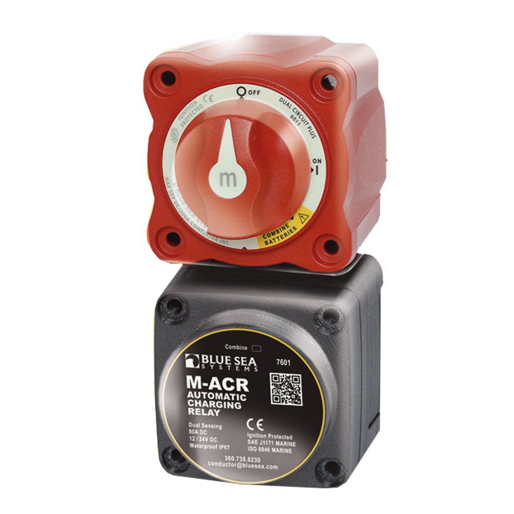 Blue Sea 7649 Mini Add-A-Battery Kit - Boxed Packaging | Bundle of 2