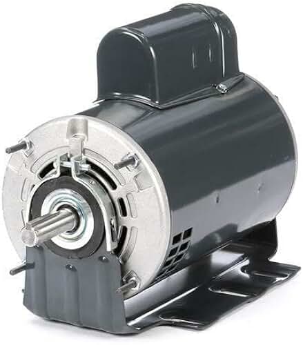 Marathon B608 56 Frame Open Drip Proof 56C17D2113 Belt Drive Motor, 1/2 hp, 1725 RPM, 277 VAC, 1 Split Phase, 1 Speed, Ball Bearing, Resilient Ring Mount