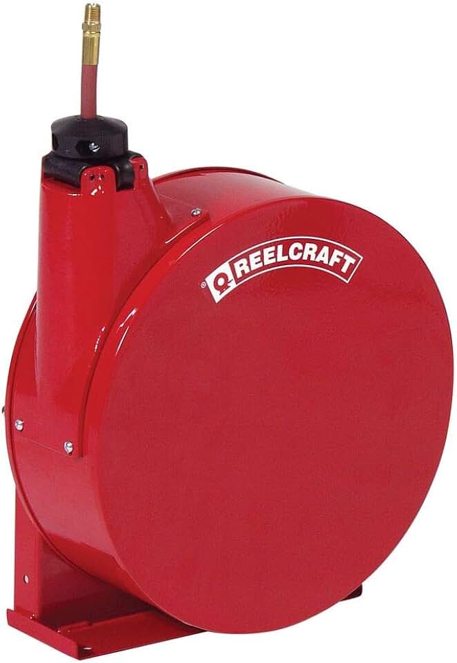 Reelcraft 5450 ELP Premium Duty Enclosed Hose Reel, 1/4