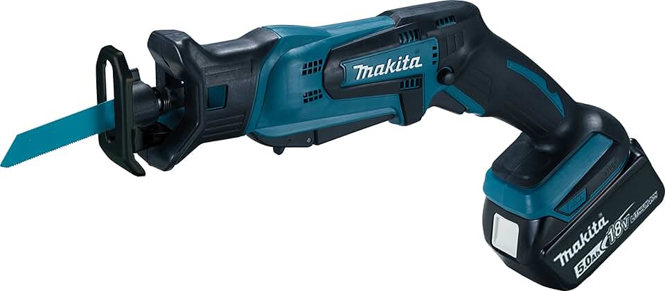 Reciprocating Saw 18V LXT (1 x 5.0 Ah) in MAKPAC case – MAKITA DJR183RT1J