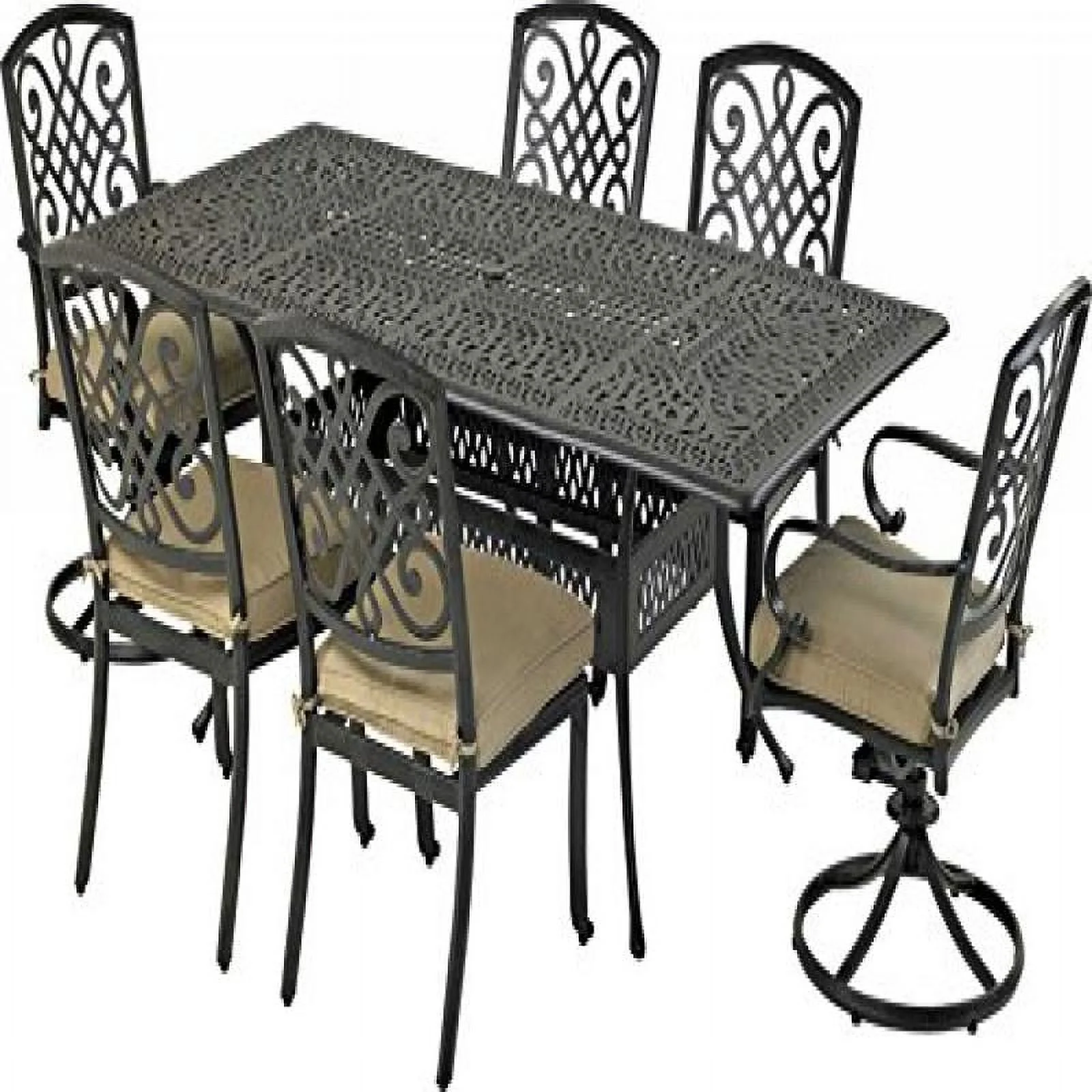 Patio Resort Lifestyles  Bridgetown Dining Set - 7 Piece