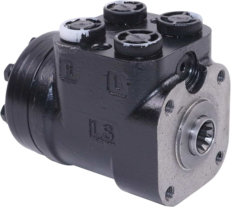 Hydraulic Steering Motor Valve RE267297 RE239222 Compatible with John Deere 5076E 5082E 5100E 5415 6403 5103 5403 5200 5500 5210 5510 Tractor