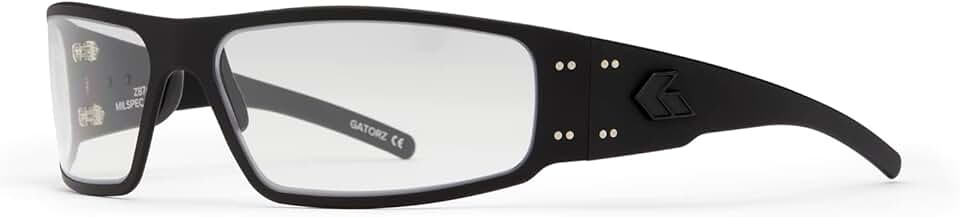 Gatorz Magnum ANSI Z87+/MILSPEC Ballistic Sunglass - Made in the USA