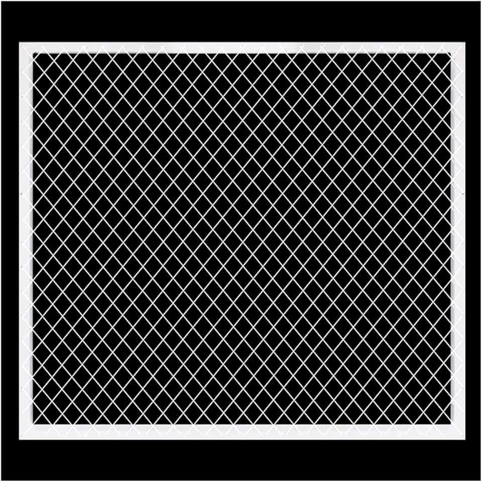Gridwall Panels, Retail Display Wire Grid Panel, Heavy Duty Commercial Grade Storage Shelves, Home, Office & Kitchen Decorative Partition Iron Mesh, Photo Grid Wall Shelf (Color : White, Si