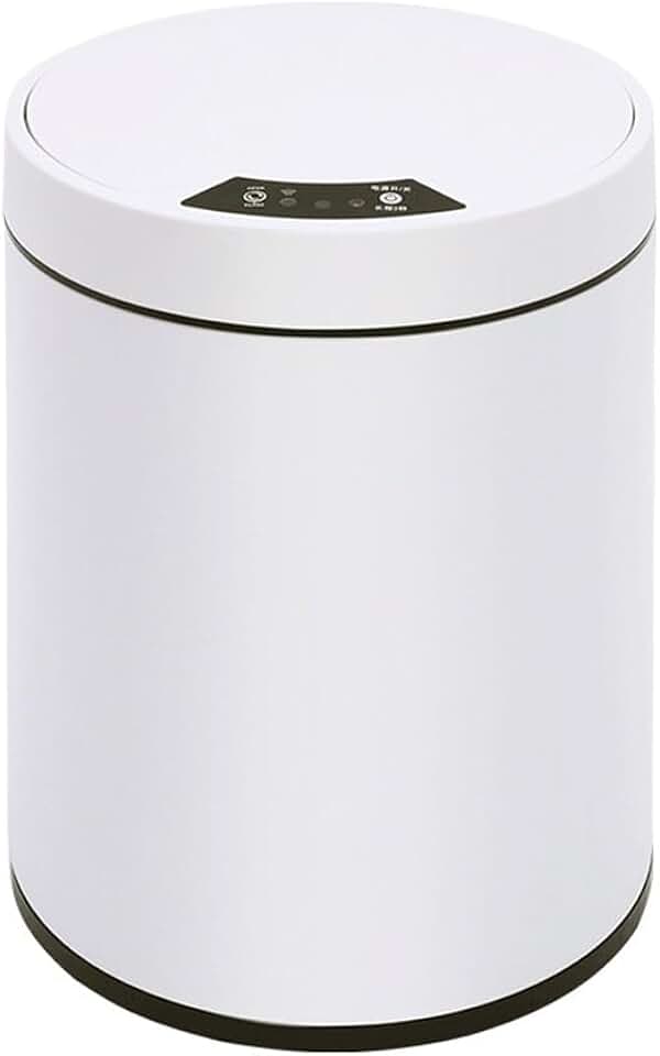 Smart Sensor Garbage Bin Kitchen Bathroom Toilet Trash Can Automatic Induction Bin with Lid(29CM)