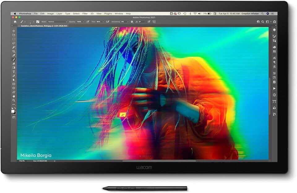 Wacom Cintiq Pro 22 Drawing Tablet with Screen, 21.5