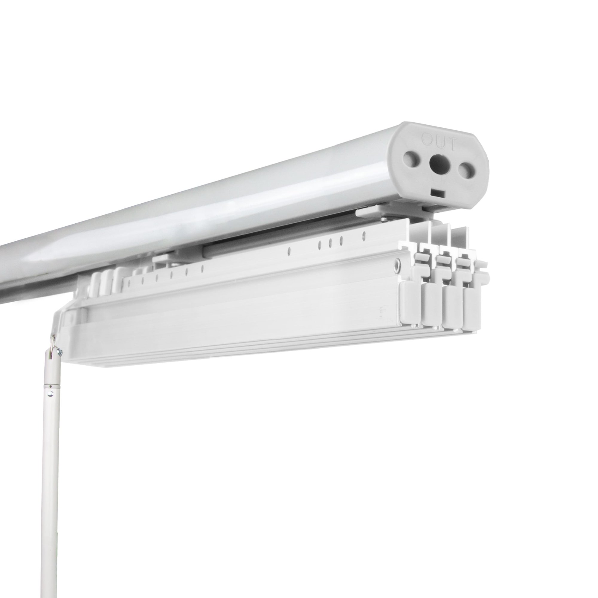 InStyleDesign  4-Panel Single Rail Panel Track Extendable 48