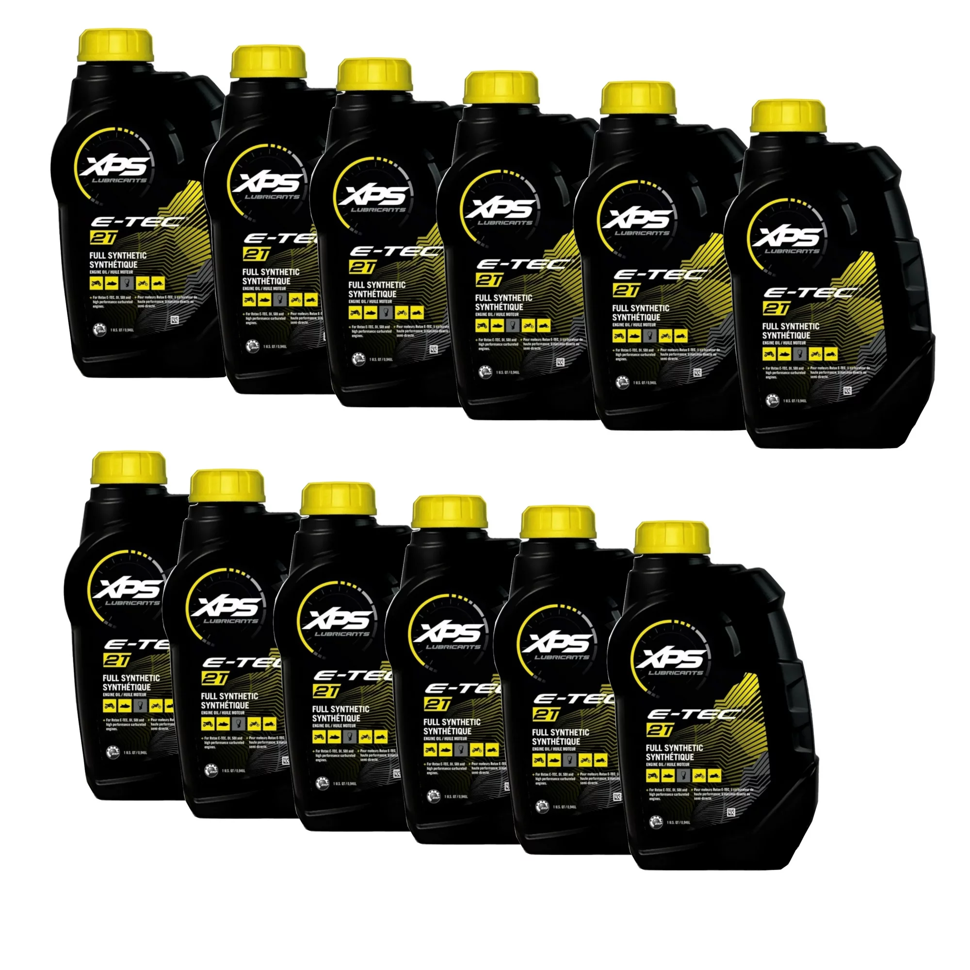 BRP Ski-Doo Can-Am Sea-Doo XPS New OEM 2-Stroke Synthetic Oil 12 Quarts 9779126