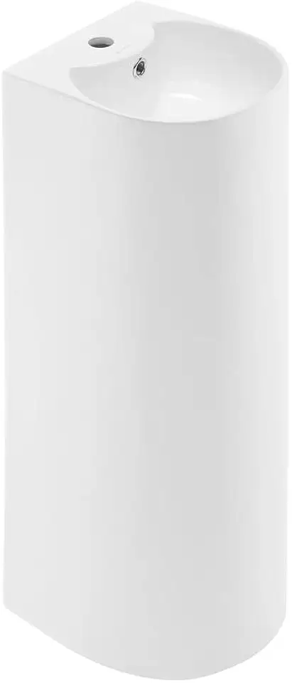 Swiss Madison SM-PS308 Sublime Rounded Basin Pedestal sink