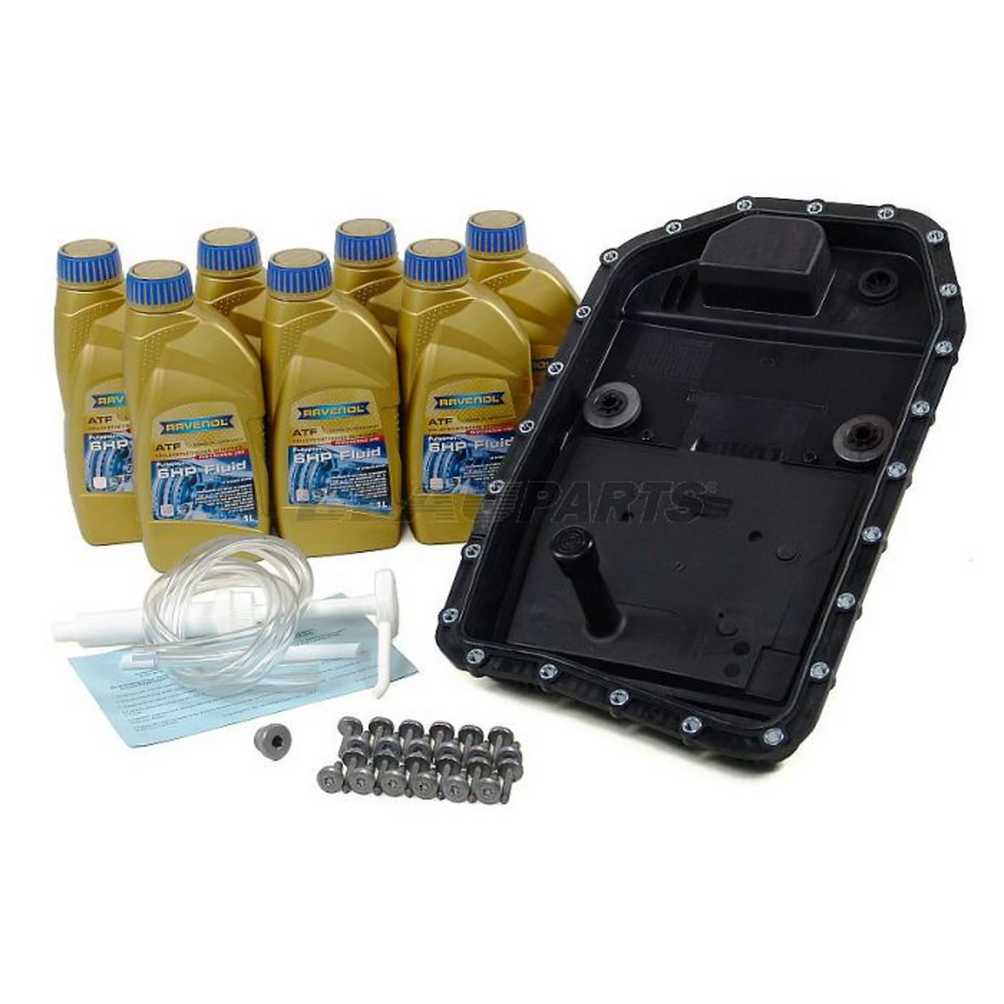 BLAU F2A1305-F Automatic Transmission Fluid Filter Kit - E90, E92, E93 - Compatible with 2007-13 BMW 335i w/ 6 Speed Automatic GA6HP19Z