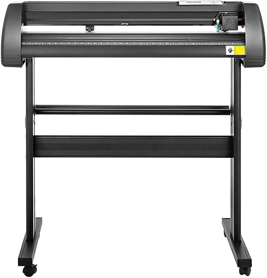 US Stock 34 Inch Vinyl Cutter Machine with Signmaster Software and Sturdy Stand, Adjustable Force 20-500g & Speed 20-800mm/s,Cutter Plotter Machine for Sign Making Vinyl Plotter Cutter Machine