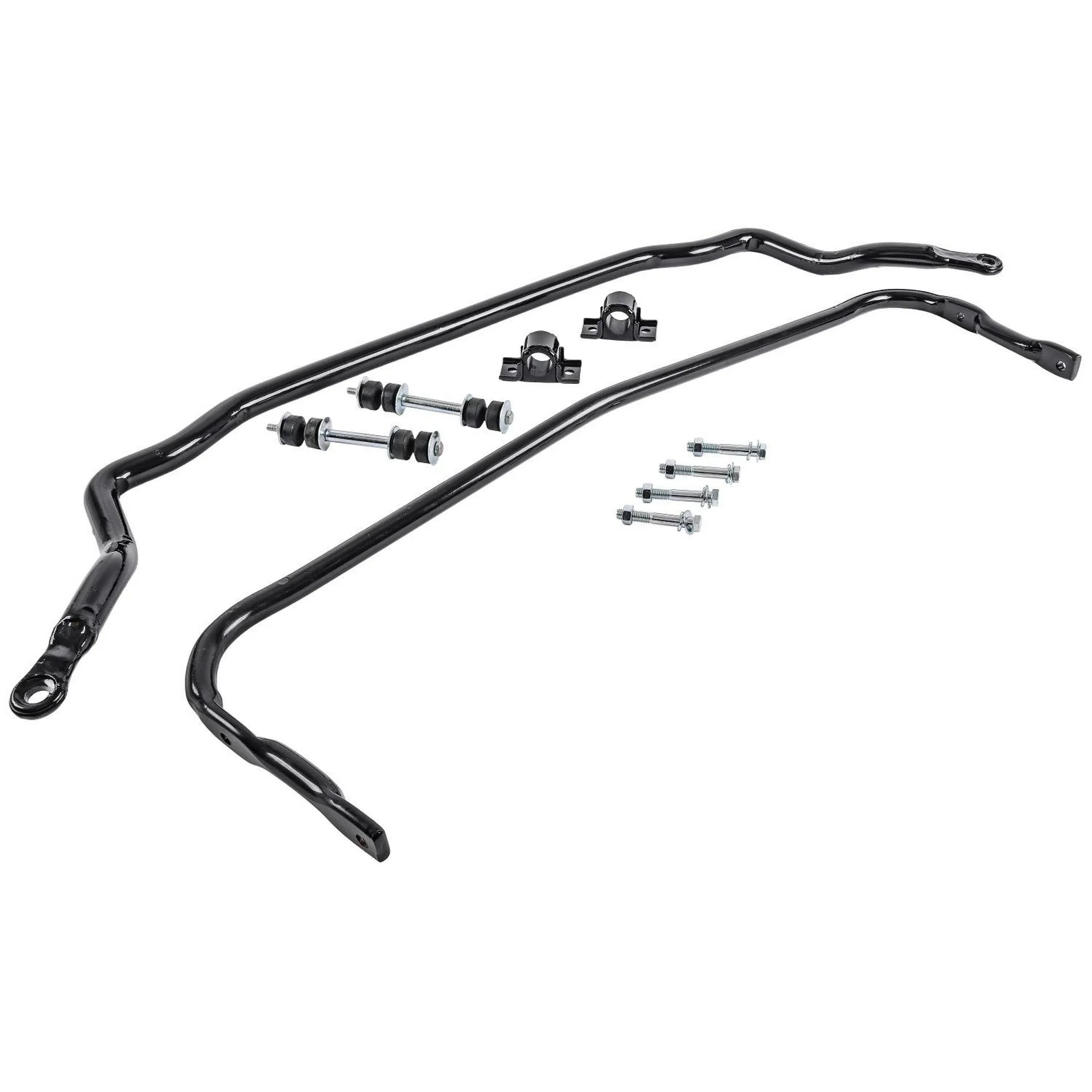 JEGS 90908 Front and Rear Sway Bar Kit Fits Select 1964-1972 GM A-Body Models Di