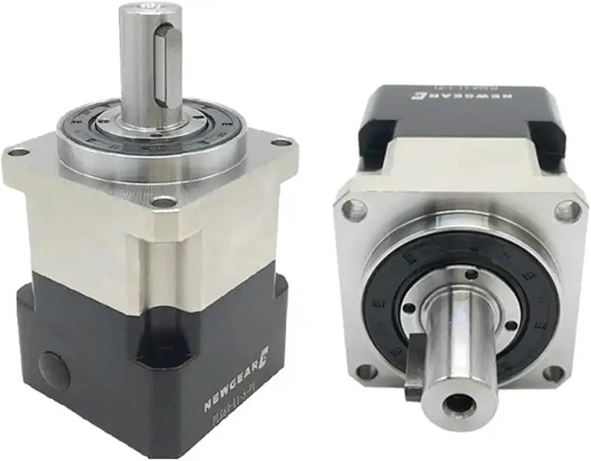 Nema23 Motor Planetary Gearbox Helical Gear Reducer Reduction Gearbox 200W/400W Servo Motor Speed Reducer High Precision 1Pcs(Ratio 50 to 1,11mm Input)