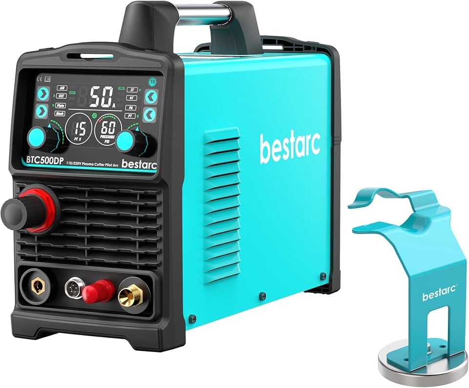 bestrac BTC500DP 10GEN Plasma Cutter & Magnetic MIG Welding Torch Holder