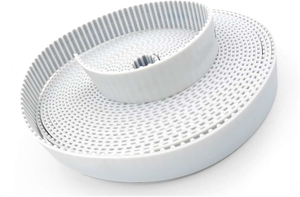 Jinchao-Timing Belt PU XL Open Synchronous Belt, Width 9.4/12.7/15/19.1/25.4/38.1mm, Pitch 5.08mm, Polyurethane Steel XL Timing Belt Pulley (Length : Length 50Meters, Width : 12.7mm (050))