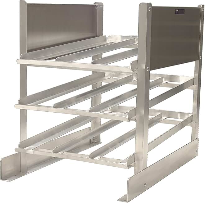 CR0540 Stationary Half Size Can Rack, 36