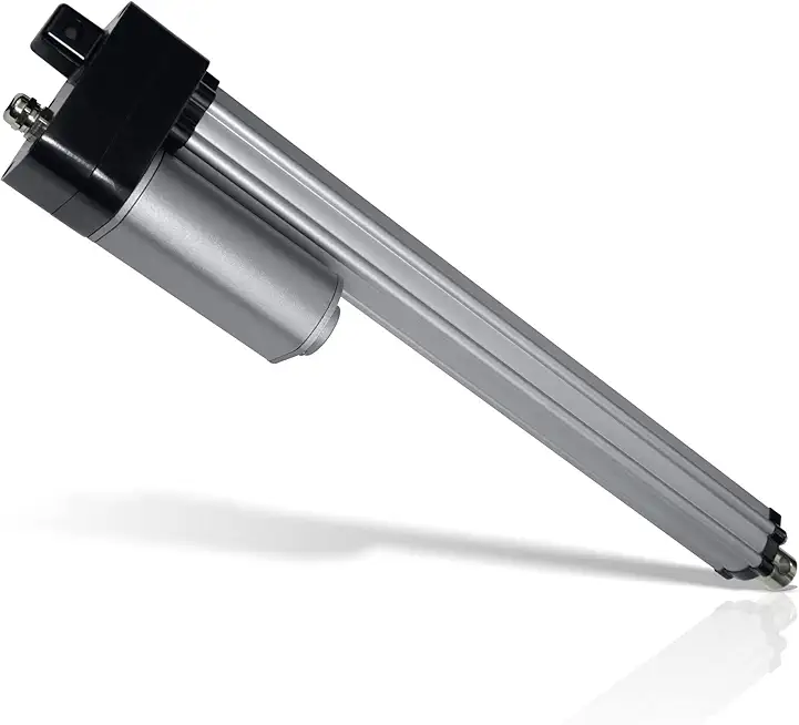 Progressive Automations 12V Waterproof Linear Actuator - 24 inches Stroke, 450 lbs Force, IP68M/IP69K Protection for Industrial Solar Usage Brushed DC Electric Motor Stainless-Steel Stroke Rod, PA-10