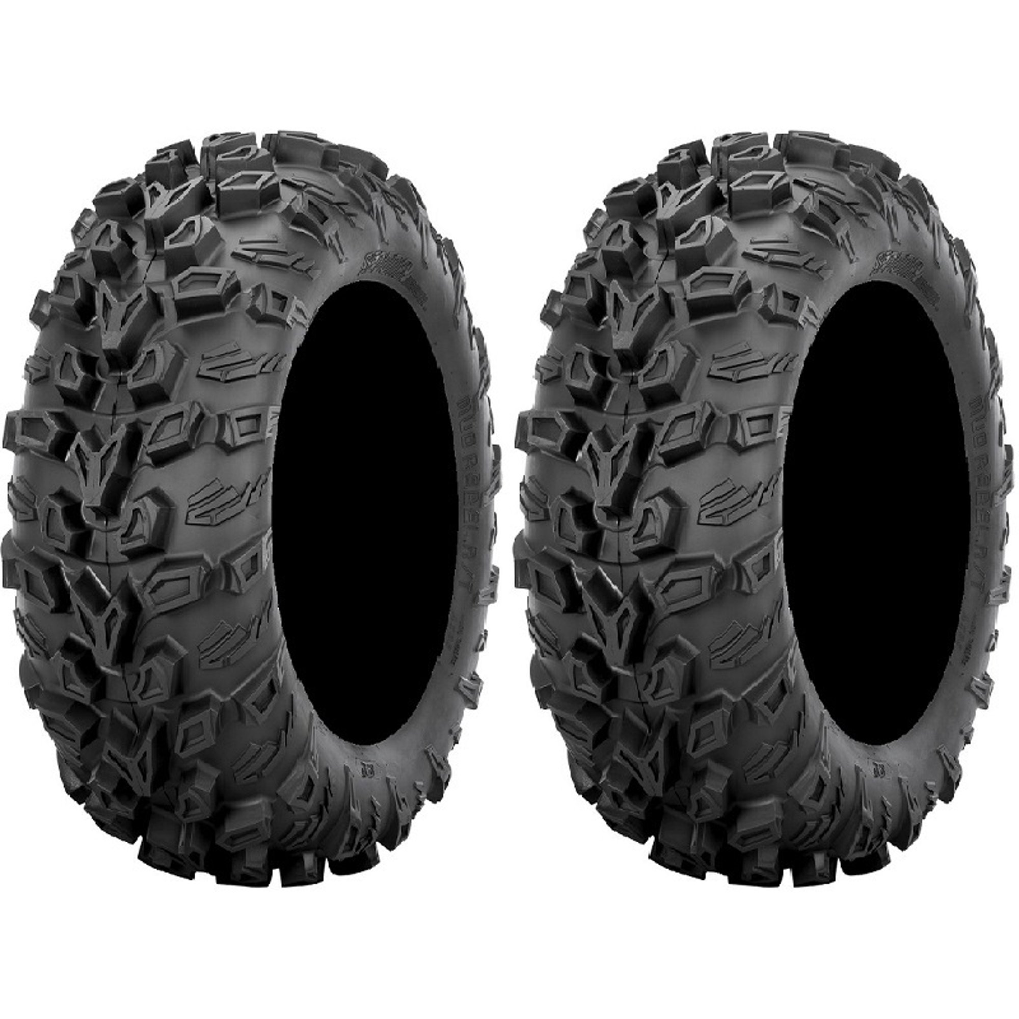 Pair of Sedona Mud Rebel R/T (8ply) 25x8R-12 ATV Tires (2)