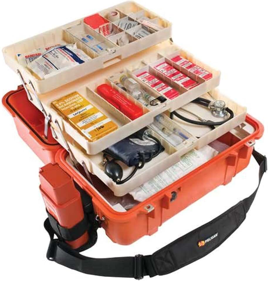 Pelican Products 1460-005-150 Pelican 1460-005-150 Medium EMS Case (Orange)