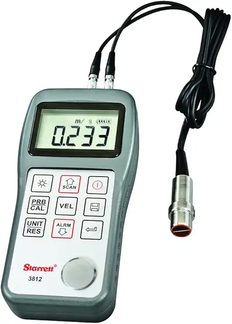 Starrett Ultrasonic Thickness Tester, 0.040-12.0