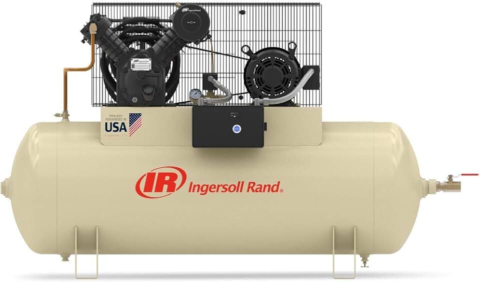 Ingersoll-Rand, 2545E10V, Electric Air Compressor, 2 Stage, 10 HP