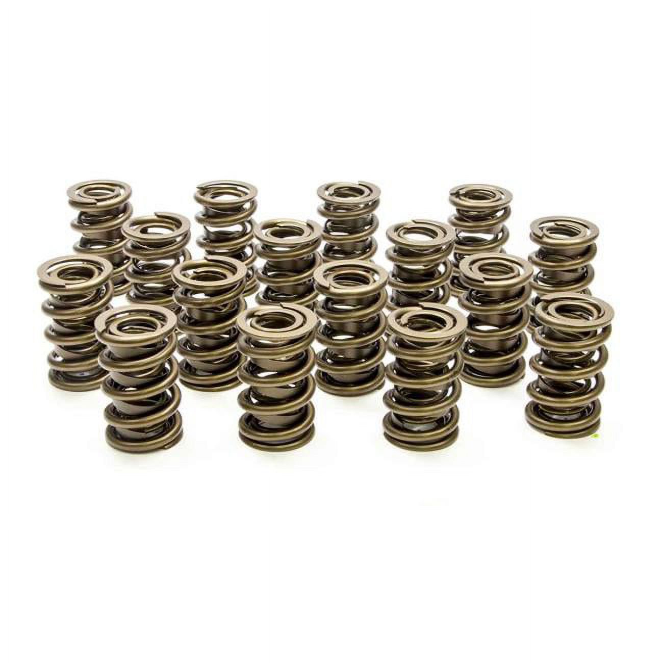PAC Racing Springs  1200 Series Dual Valve Spring & Damper - 500 lbs Rate 1.130 in. Coil Bind - 1.539 in. OD