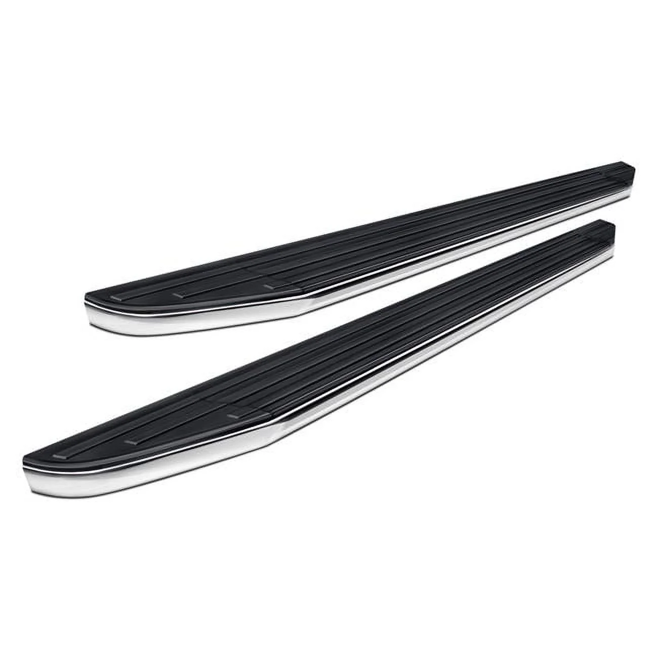 Black Horse Off Road Premium Running Boards Black Aluminum Pr Tyra