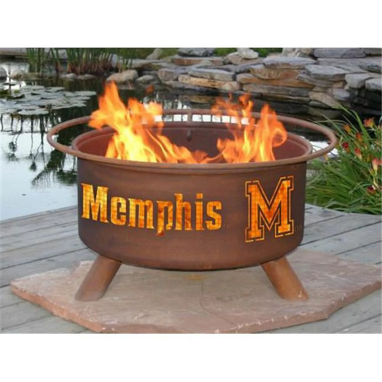 Patina Products  University of Memphis Fire Pit
