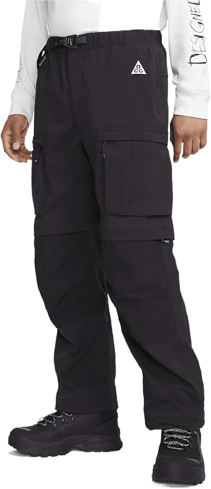 Nike ACG Smith Summit Men's Cargo Pants (Black/Anthracite/Summit White, FN0428-010) Size XX-Large