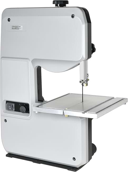 MicroLux Variable Speed Band Saw | A Versatile Tool for Woodworking and Metal Cutting, including Metal Bandsaw, Bench Band Saw, and Portable Band Saw Capability