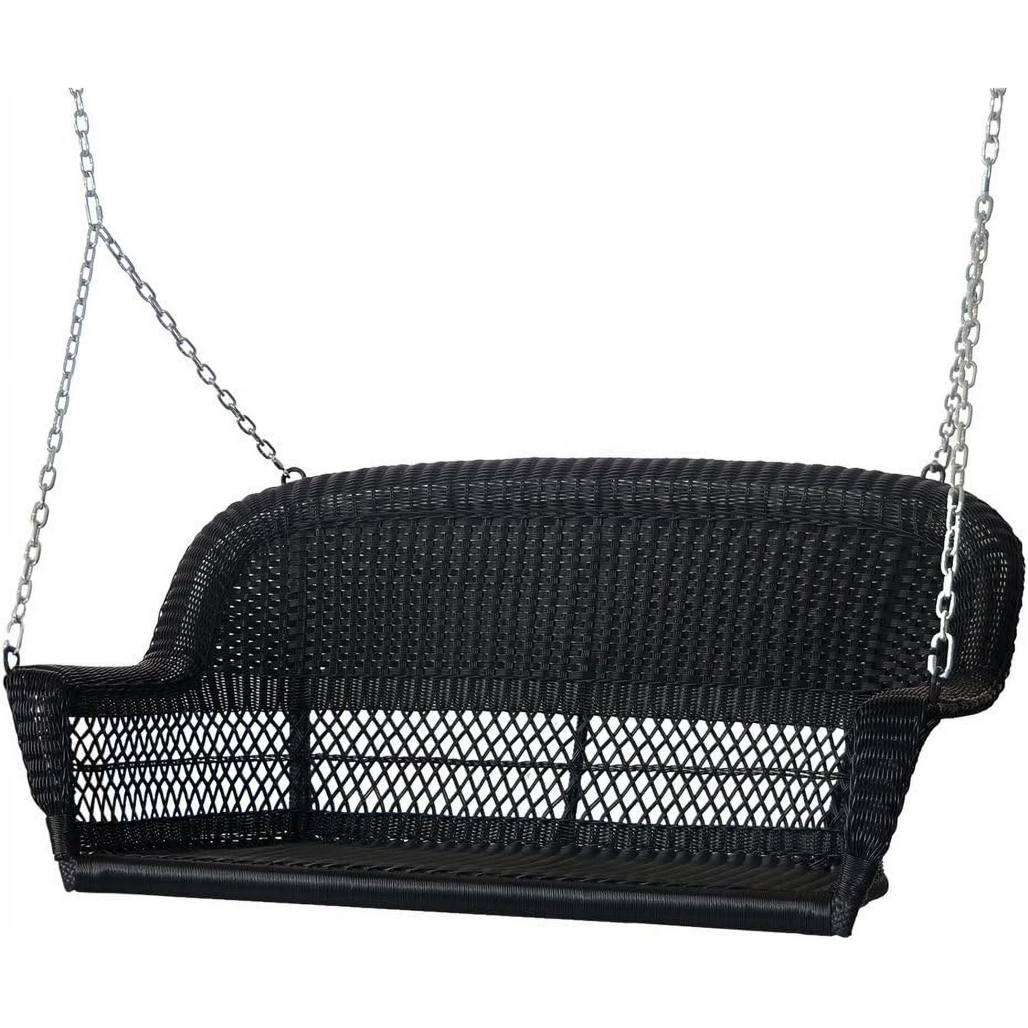 Jeco W00207S-D Resin Wicker, Black