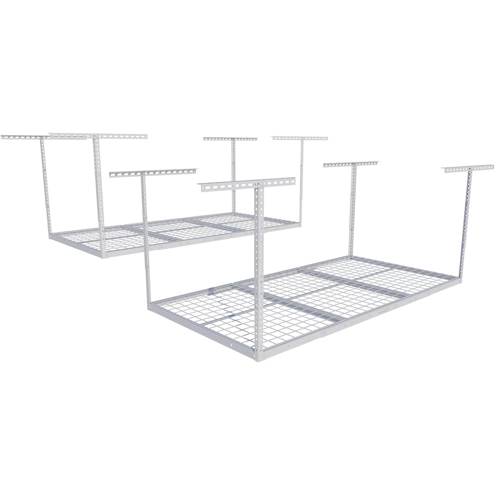 Overhead Garage Storage Adjustable Ceiling Storage Rack 72