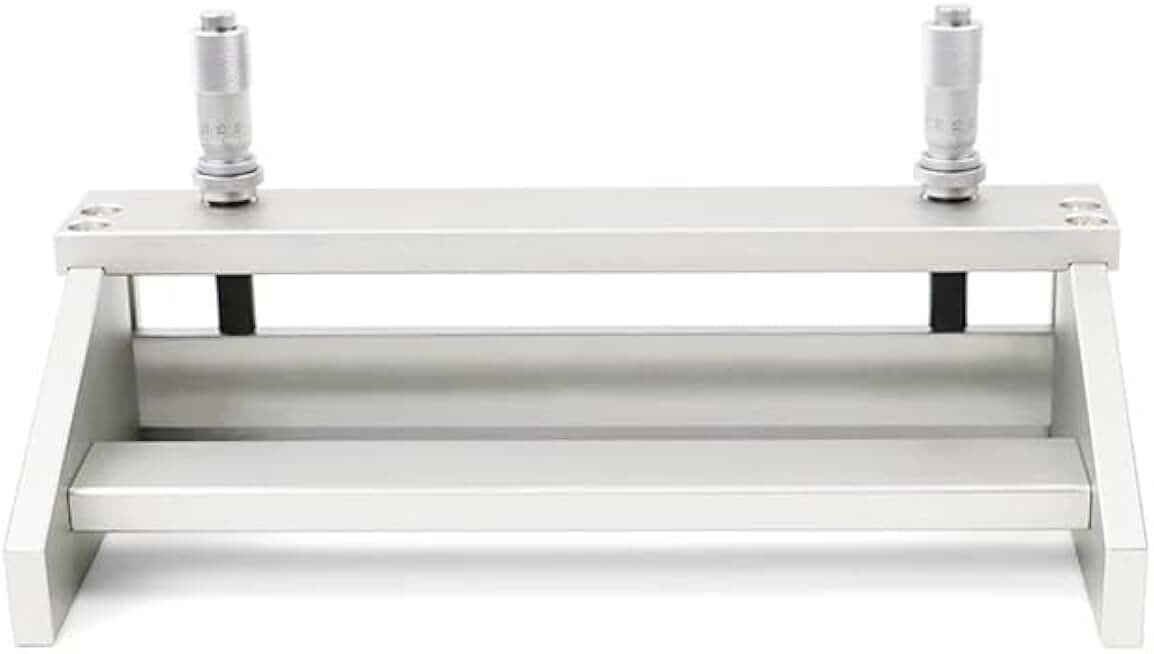 Aluminium alloy Adjustable Film Coating Applicator Film Coater with Micrometer Wet Film Preparation Device (removable magnetic suction film casting doctor blade) (width：200mm)