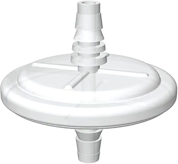 Hydrophobic PTFE Inline Vent Filters for Carboys and Containers, 0.22um, Non-Sterile, (Pack of 25)