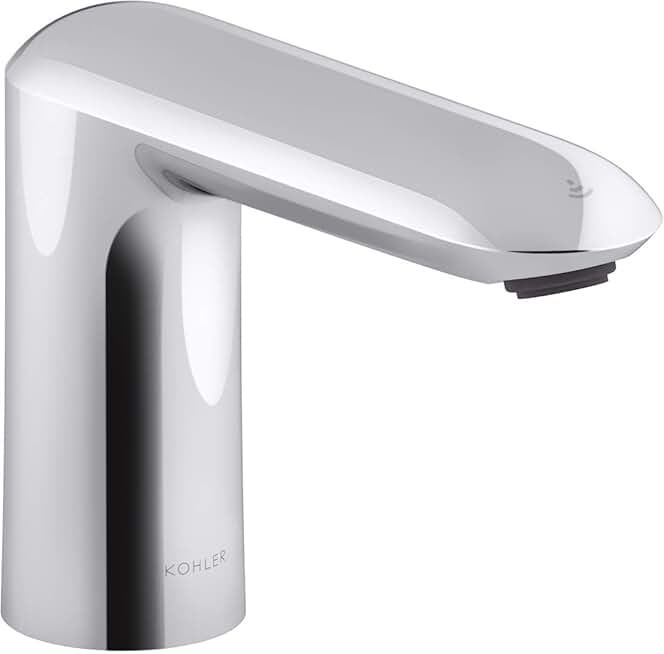 103K36-SANA-CP Kumin Touchless Bathroom sink Faucet with Kinesis sensor Technology, AC Powered, Chrome Finish