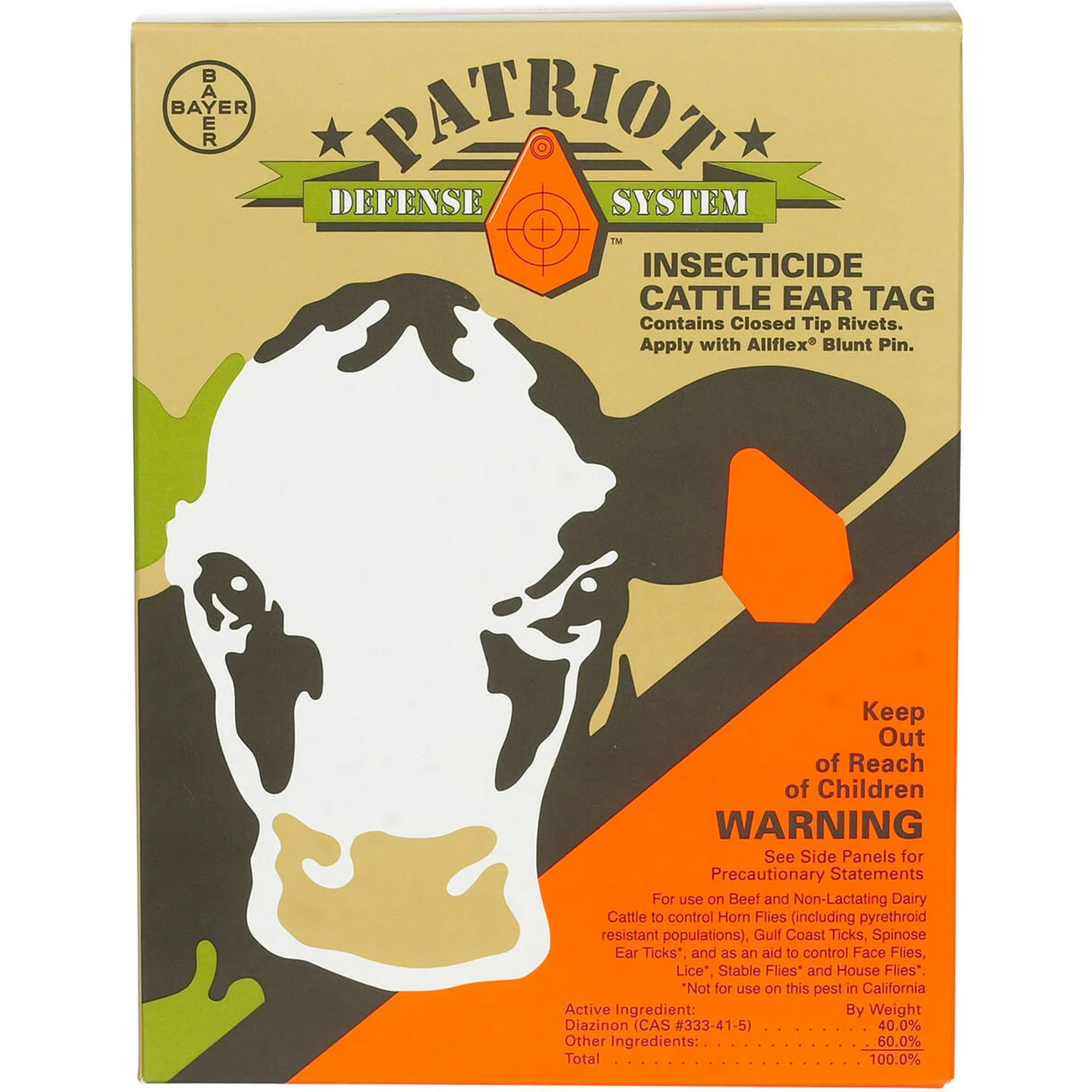 Patriot Insecticide Ear Tags (120 count)