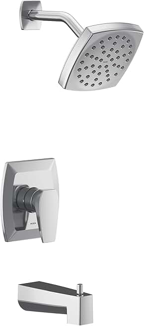 UTS28713EP Via Collection M-CORE 3-Series 1-Handle Tub and Shower Trim Kit, Valve Required, Chrome