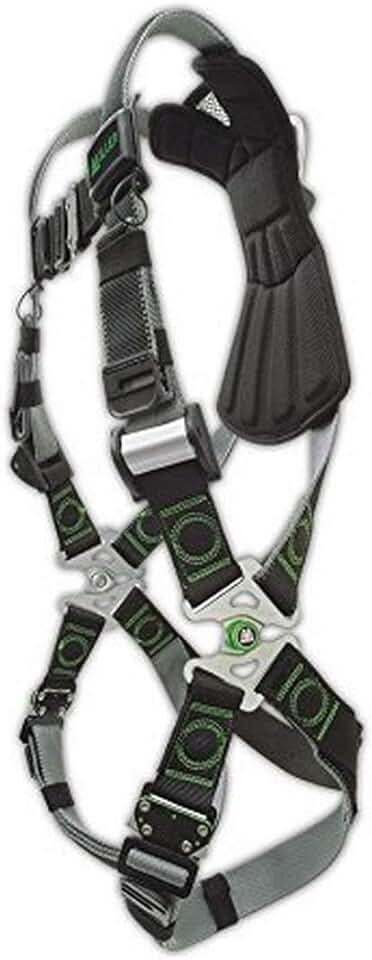 RDT-QC/UBK Miller Revolution DualTech Webbing Chemical-Resistant Harness, Universal, Black