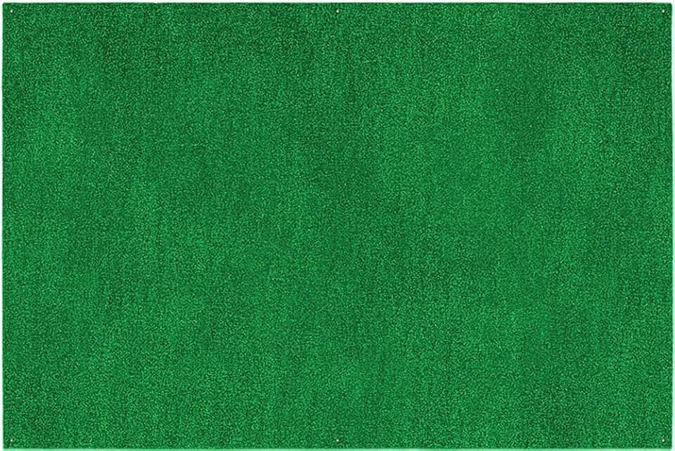 House, Home and More Outdoor Turf Rug - Green - 10 Feet X 15 Feet