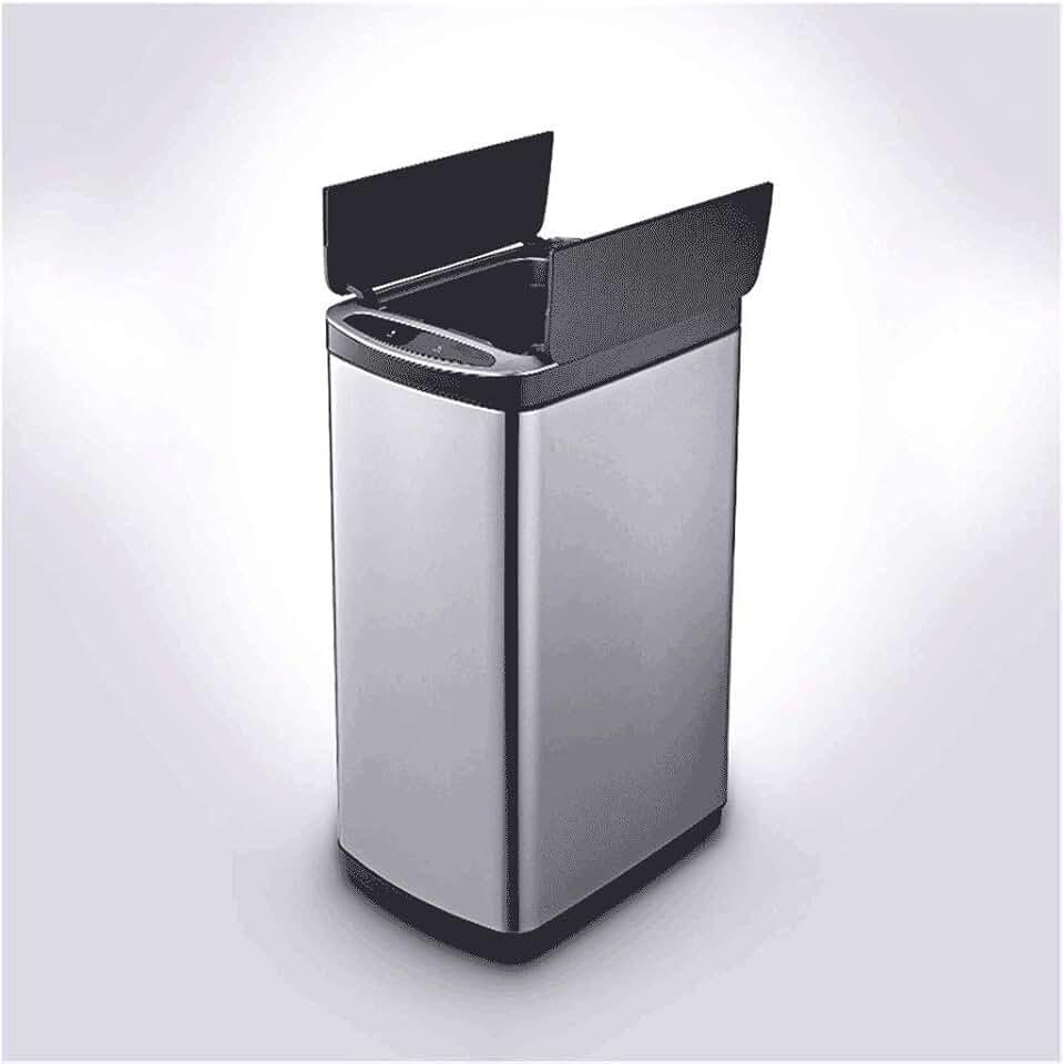 Home Smart Trash Can Automatic Induction Trash Can with Lid Charging Trash Can Bin 20/30L Bin Powered by Batteries (Battery not Included)(D,30L)