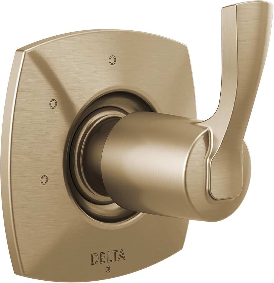 Delta Faucet T11876-CZ Three Function Trim Diverter, Champagne Bronze