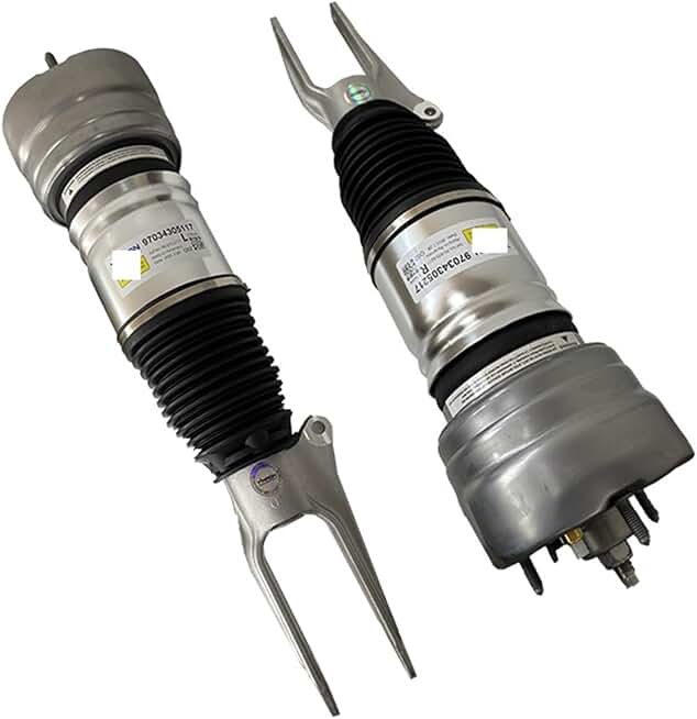 One Pair Front Left and Right Air Suspension Shock Damper 97034305117 97034305122 97034305217 Compatible with Panamera (2010~2013)