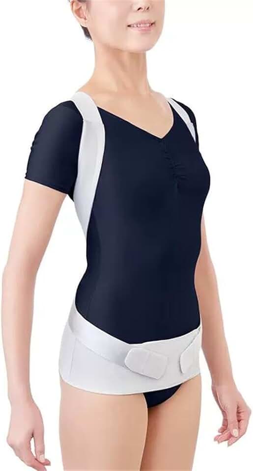 Shoulder and Back Correction Belt with Anti-Hunchback Correction Artifact, Back Correction Device Braces(Large)