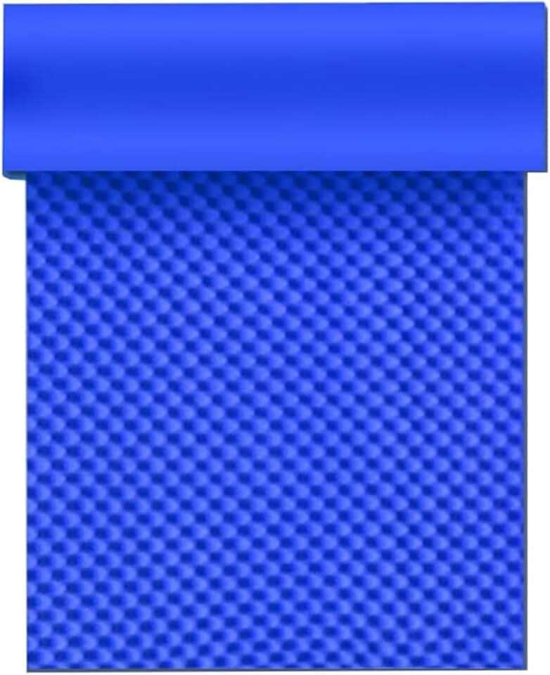 Acoustic Sound Foam Panels,Noise Insulation Soundproofing Foam Noise Acoustic Foam Panels, 2Cm Thick Self-Adhesive Sound Insulation Mat, Indoor Wall Sound-Absorbing Cotton for Recording Studio/Blue/15