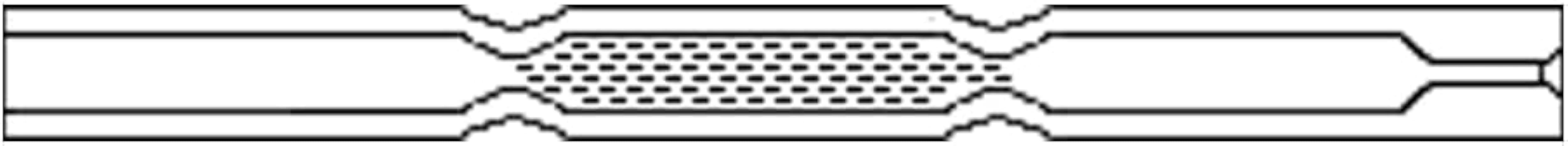 09224525 Varian 1078/1079 GC Inlet Liner, Sintered Glass Large Volume Injection, 5 mm Outside Diameter, 54 mm Height, 3.4 mm Inside Diameter (Pack of 25)