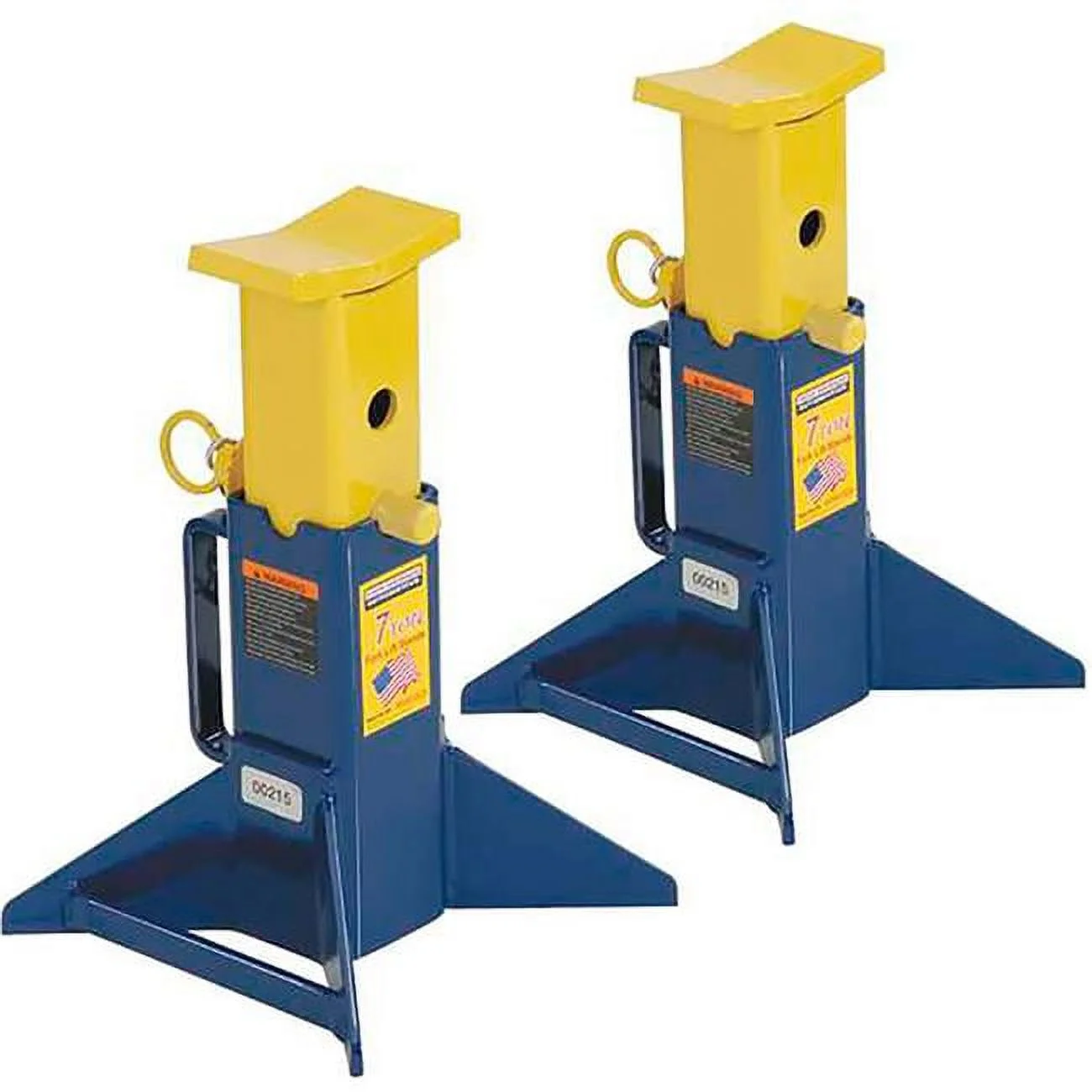 Hein-Werner HW93524F Heavy Duty 7 Ton Vehicle Stands - Double Locking Pins