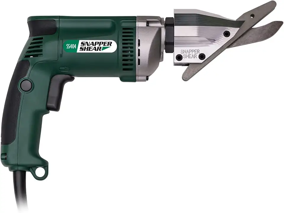 PacTool SS404 Contractor Grade Snapper Shear - Electric Cutter for Fiber Cement Siding - Power Tools for Professionals