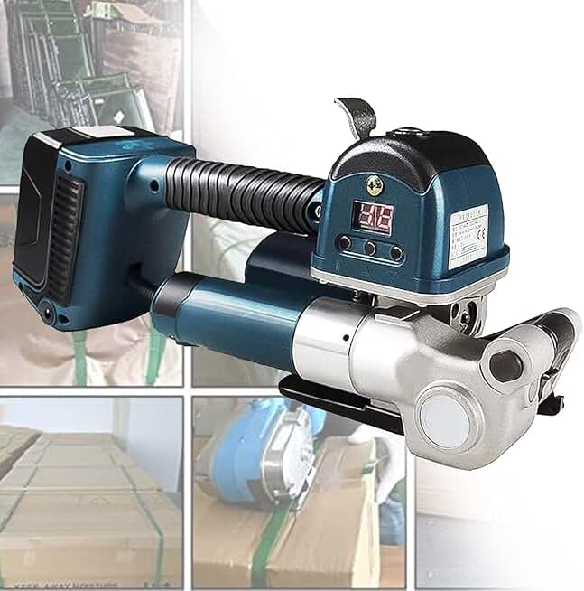 Automatic Hot Melting Banding, Strapping Machine Kit, Portable Handheld Hot Melting Strapping Machine, Electric Strapping Machine, Electric Welding Banding Tool