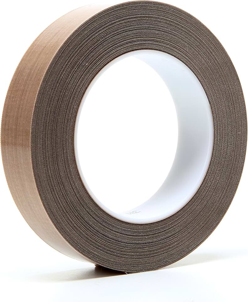 3M 5453 PTFE Glass Cloth Tape, 1